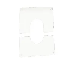 Plaque Propreté Blanc 0-15° Dpi D153Mm