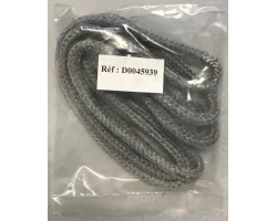 Kit Tresse - Diam. 11 Mm - Noir pour poele à bois Deville