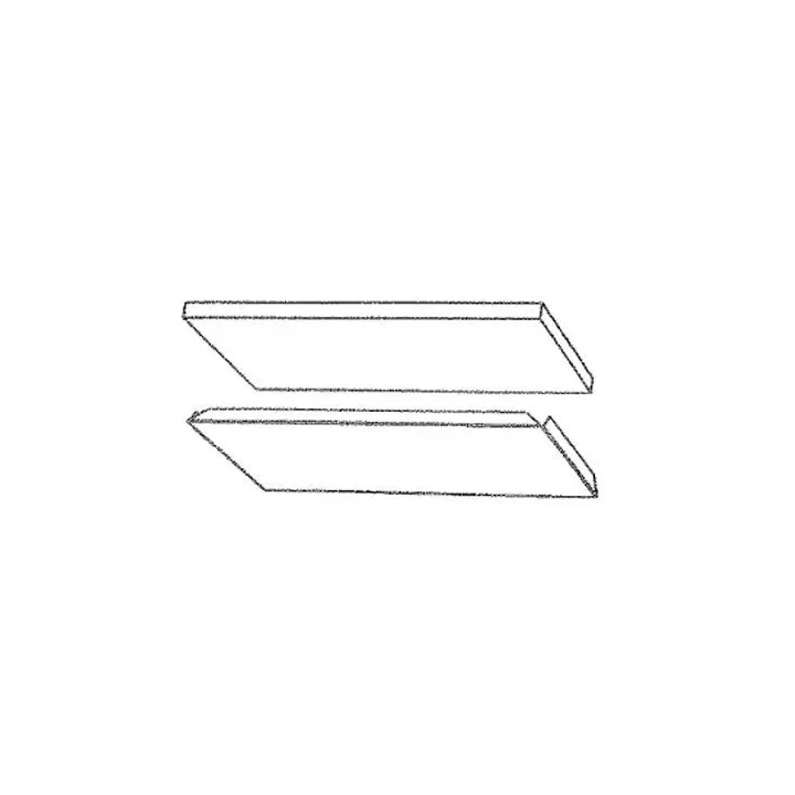 Déflecteur 30x140x400 uni BNr 010A 0000 161 - Olsberg