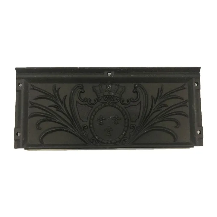 Plaque Datre Fonte I642 Noire 2 SUPRA