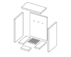 Plateau Speckstein Pb2000 Four - SUPRA