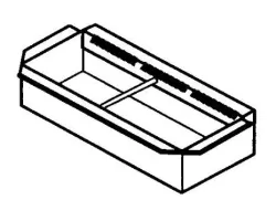 Ens. Cremone Chrome pour poele à bois Deville