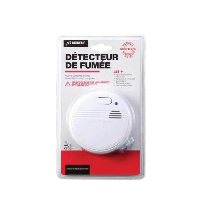 Detecteur De Fumee - Ref DN-042.DETECTFUMEE