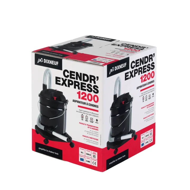 Aspirateur A Cendres 1200W Cendr'Express  - Ref DN 042.AAC1 - Ersho