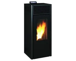 Poele Nola Etanche 8Kw Noir