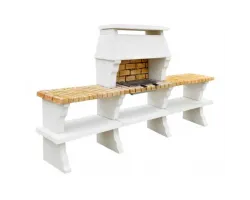 Barbecue Deco Hotte XL + 2 Tables Sur Cote