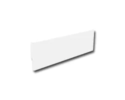 Cache Plinthe Lg. 1206 - Blanc B9  - Ref DN 027.CP1206B9 - Ersho