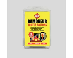 Sachets de ramonage Ramoneur toutes saisons tous conduits 9 doses - Ersho