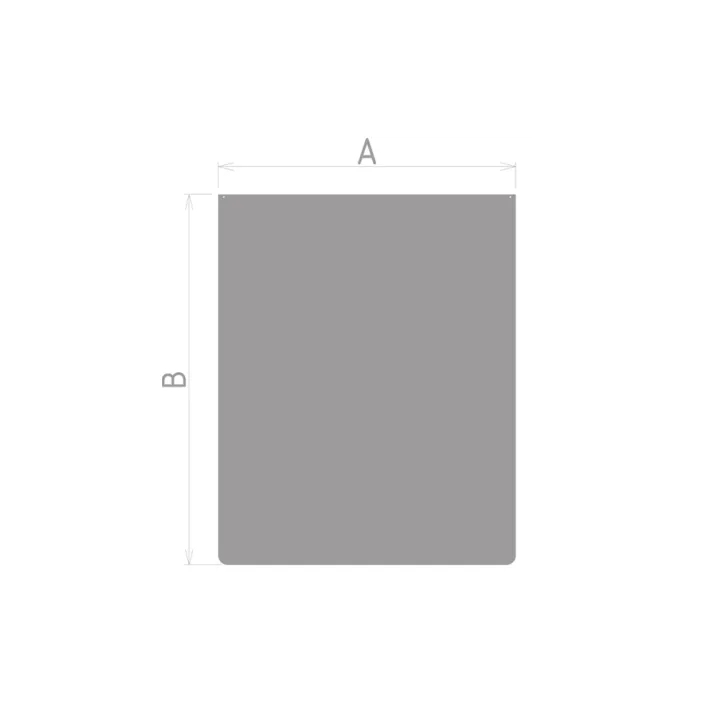 Plaque De Sol 100X81.5 Cm - 2 Angles Arrondis  - Ref DN 017.PSR8N3 - Ersho