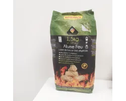 Allumes feu en laine de bois 1,5kg - Ersho