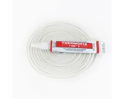 Joint rond tressé - diamètre 4 mm pour poele à bois - vendu par 2,50m