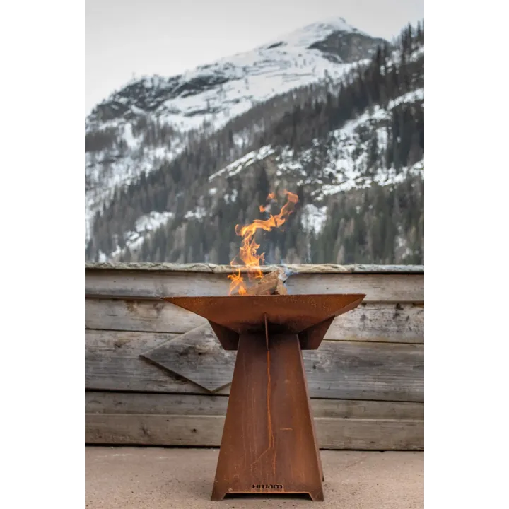 Brasero en acier corten Fuego VULX - Ersho