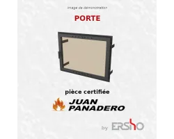 Porte complète  pour poele à bois Panadero Fenix