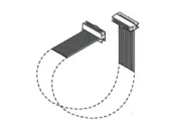 Câblage complet 2 Pin L.1380 - 4D145181030 - Cadel