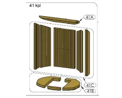 Kit de vermiculite complet pour poele à bois Oranier ARTKIS 8 III