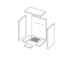 VERMICULITE DEFLECTEUR SUPERIEUR - Stove/Artwood