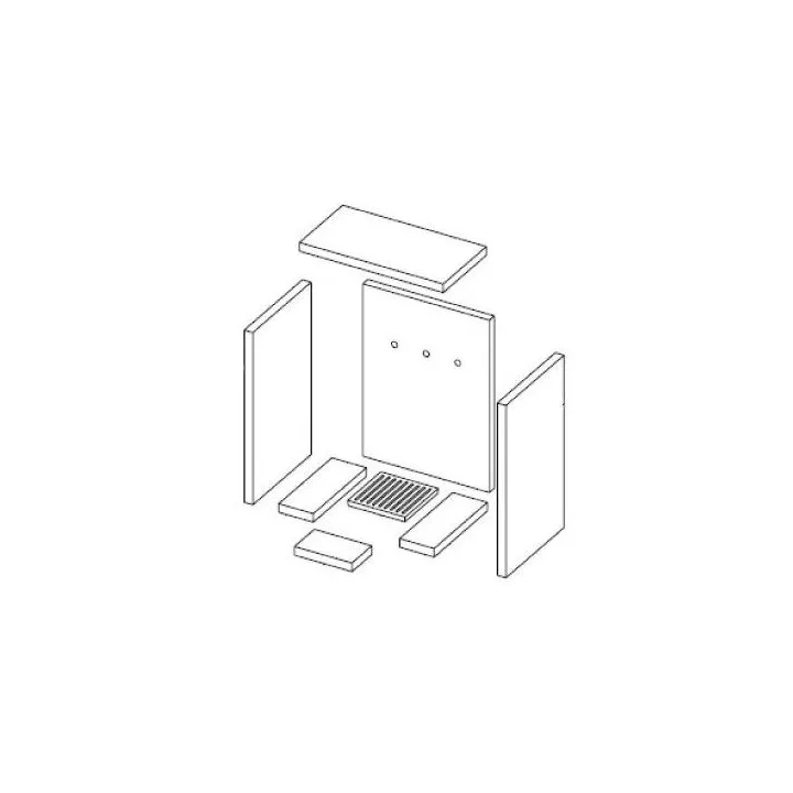 VERMICULITE DEFLECTEUR SUPERIEUR - Stove/Artwood