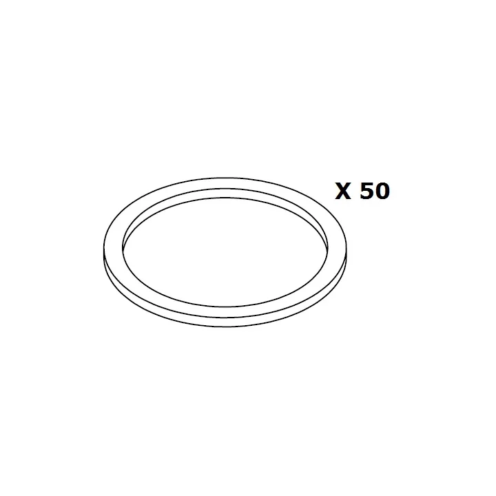 Kit 50 joints - Ref 41801599850 - MCZ