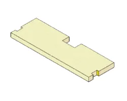 Déflecteur en vermiculite - Ref 41151401000 - MCZ