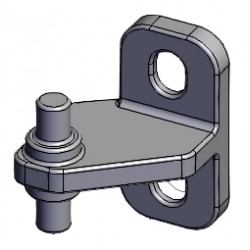 Charnière porte (2 pc.) - Ref 41201504460 - MCZ