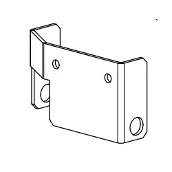 Etrier de blocage du moteur - Ref 41401611831 - MCZ