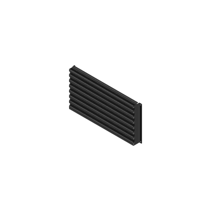 Grille frontale noire - Ref 41401210661 - MCZ