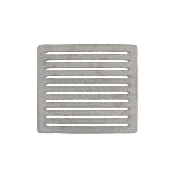 Grille en fonte 22,5 x 25,5 x 1,2 cm