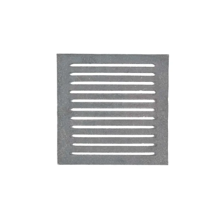 Grille en fonte 23,5 x 23,5 cm