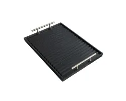 Grille barbecue ondulé  43 x 30 x 2,1 h cm