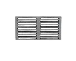 Grille en fonte 29,5 x 15 cm