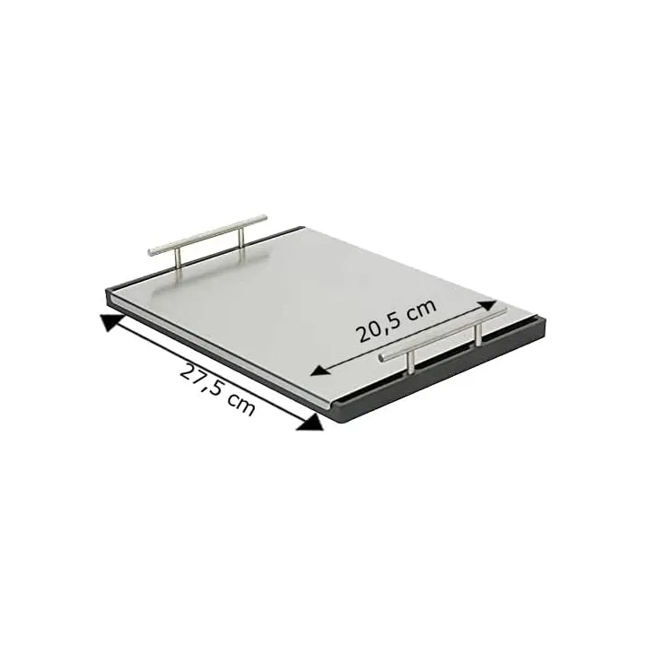 Couvercle en acier pour plancha 27,5 x 20,5 x 1 cm - Pièce standard  - Ersho Distribution