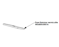 DEFLECTEUR VERMICULITE C2BOX POUR XP68 - Lorflam