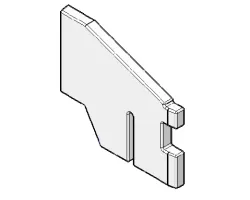 Côté G. en Alutec® - Ref 41150901100 - MCZ - Ersho