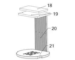 VERMICULITE DEFLECTEUR INFERIEUR - Stove/Artwood  - Ersho